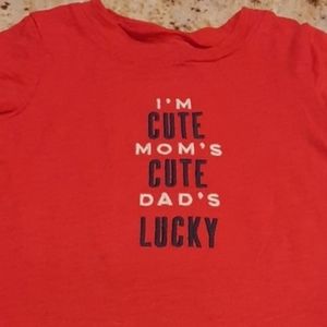 Carter's Dad's Lucky onesie 12 months